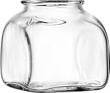 G294-15-301 UMBERTO VASE H15cm CLEAR TLA2151
