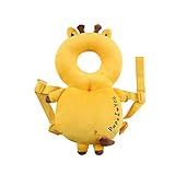 Ymgot 赤ちゃん 頭 保護枕 ヘッド ガード ヘルメット セーフティー リュック クッション 転倒防止 (キリン)