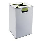 OXO Tot Flip-In Flex Lid Hamper- Gray/Green [並行輸入品]