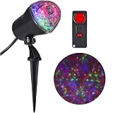 Outdoor Lightshow Multicolor LED Kaleidoscope Holiday Spotlight with Remote Control - Halloween and 