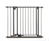 North States Supergate Slide-Step and Lock Open Gate, Burnished Steel by North States Industries [並行