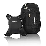 Obersee Bern Diaper Bag Backpack & Cooler, Black/Black by Obersee