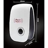 RaiFu 超音波昆虫リペラー モスキートディスペンサーマウスエキスペラーランダムボーダーカラー 4PCS / 6PCS 6pcs