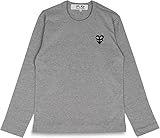 [プレイ コムデギャルソン] Tシャツ 長袖 ロンT ブラックハート ロゴ LONG SLEEVE T-SHIRT メンズ