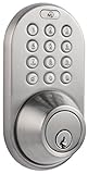 MiLocks DF-01SN Electronic Keyless Entry Touchpad Deadbolt Door Lock by MiLocks
