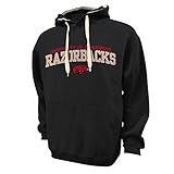 NCAA Arkansas Razorbacks Peerless Reduxフード XL ブラック