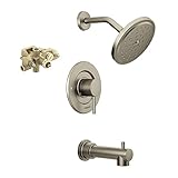 Moen KTS-T3293-70BN Align Moentrol Tub/Shower Faucet with Trim and 1/2-Inch CC Rough-in, Brushed Nic