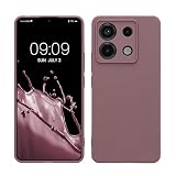 kwmobile スマホケース Xiaomi Redmi Note 13 Pro 5G / Poco X6 5G対応 ケース - スマートフォン バックカバー TPU 耐衝撃 グレープ