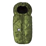 7 A.M. Enfant Extendable Baby Bunting Bag Adaptable for Strollers, Metallic Leaf by 7 A.M. ENFANT [並