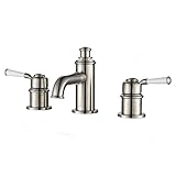 Kraus KEF-15603BN Solinder 8-inch 2-Handle Widespread Bathroom Faucet Brushed Nickel [並行輸入品]