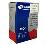 シュワルベ(SCHWALBE) 20×1.10/1.50、20×11/8(406)用チューブ 仏式バルブ 6SV