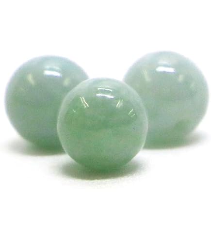 Amazon.co.jp: アイス翡翠 ジェイド 12mm 天然石 パワーストーン