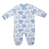 Baby Gear Baby Boy Printedベルボアスリーonハンガー カラー: ブルー