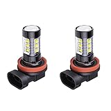 Dolity 2個　汎用　DC12V　50W　H8/H11　LEDランプ　フォグライト　6000k　電球
