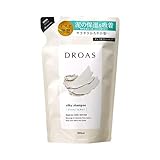 DROAS(ドロアス) シルキーシャンプー 【詰め替え】 350ml ブリージーサボンの香り ダメージ さらさら ヘアケア どろあす 保湿 泥 クレイ