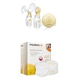 【セット買い】 メデラ 電動さく乳器 スイング・マキシ (Swing Maxi) + 母乳パッド 60枚入り