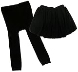 村信 バルーンスカート&スパッツ 80cm ブラック 9070-1