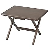 山善(YAMAZEN) 折りたたみサイドテーブル(ロータイプ) フレッシュブラウン STR-50L(FBR)