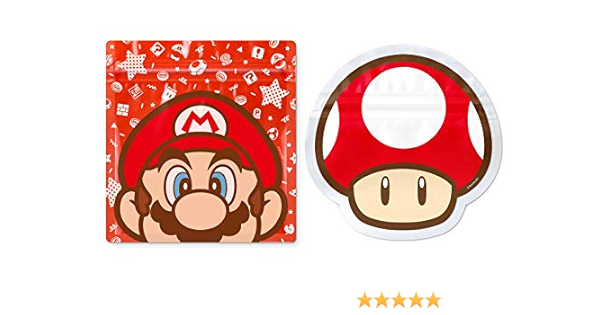 Amazon 任天堂販売 スーパーマリオ ホーム パーティ ジッパーバッグ マリオ スーパーキノコ Nsl 0107 おもちゃ雑貨 おもちゃ