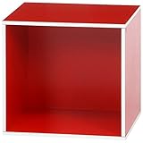 不二貿易 YOUボックス キューブボックス 組換え自由 レッド 12633