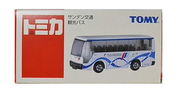 Amazon トミカ サンデン交通 観光バス Sanden ミニカー ダイキャストカー ホビー