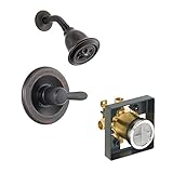 Delta Delta KSDLA-T14238H2O-RB Lahara Shower Kit Pressure-Balance Single-Function Cartridge, Venetia