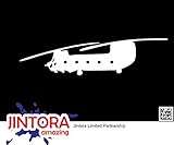 JINTORA ステッカー/カーステッカー - Flying Papas - フライングパパス - 149x36mm - JDM/Die cut - 車/ウィンドウ/ラップトップ/ウィンドウ- 白