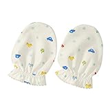 MIKIHOUSE FIRST(ミキハウスファースト)くるま＆お花柄の天竺ミトン フリー,ブルー（15）