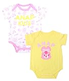 ANAP KIDS キャラクター肌着2枚セット イエロー 60