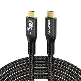 Thunderbolt 4 ケーブル 2M USB C ケーブル 8K 映像出力 240W急速充電 USB4 40Gbps双方向高速転送 タイプc iPhone 17/16/15 Pro Max、MacBook 、PSSD、iPad、ドッキング、モニター対応