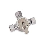 Sloan 3326009 MIX-60-A Mechanical Mixing Valve for Lavatory Faucet [並行輸入品]