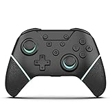 Switch コントローラー 背面ボタン付 自動連射機能 スイッチ コントローラー 3階段TURBO速度 無線 Bluetooth接続 500mAh大容量 耐久ボタン プロコン ジャイロセンサー搭載 4階段HD振動 スリープ解除 Switch/有機ELモデル/LITEに対応 日本語取扱説明書付き（黒い）