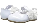[ベイビー ディア] Baby Deer Patent Skimmer Walker Sole (Infant/Toddler) フラットシューズ White 5 (12-18 Months)(生後1