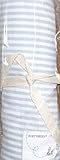 Burt's Bees Baby Essentials Swaddling Blanket 100% Organic Cotton, 29x29 Sky Blue by Burt's Bees