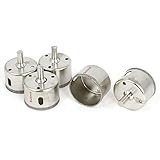 uxcell　コアビット　ホールソー 穴オープナー ガラス メタル 45mmカット直径 5個