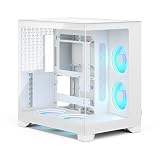 Fractal Design Pop 2 Vision White RGB 120mmファン4基搭載 ミドルタワー PCケース FD-C-POV2A-03 CS9753