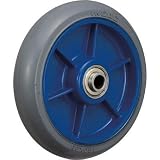 イノアック車輪:イノアック 低始動抵抗キャスター 車輪のみ Φ150 グレー シャフトΦ20 LR-150W-GR-20 型式:LR-150W-GR-20