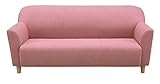 大川家具 関家具 ソファ 3人掛け 164cm幅 ピンク123159