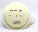 【G7／ライトポリッシング】CRE-ELITE　BetaWool-4500　研磨　ポリッシュ　ポリッシャー　ウールバフ　車磨き　ポリッシング　ギアアクション　ダブルアクション　バフ [毛：4000（ミ