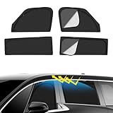 アルファード ヴェルファイア 40系 車種専用 メッシュカーテン サンシェード 遮光 換気 Alphard Vellfire 4代目 サイド用 2in1 カーテン 日除け 虫避け マグネット カーシェード 通風 UVカット運転席 助手席 インテリア アクセサリー カスタム 4枚