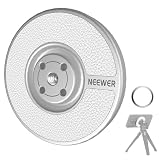 NEEWER スマホ三脚スタンドマウント マグネット式 磁気三脚マウントアダプター 粘着金属リング/1/4"スレッド付き コンパチブル MagSafe iPhone 16 Pro Max 15 14 13 12 自撮り棒/ビデオ録画用 PA080