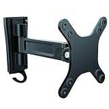 StarTech.com VESA規格対応テレビ用壁面取付けジョイントアーム アーム長さ:195㎜ 上下左右角度調節 ARMWALLS