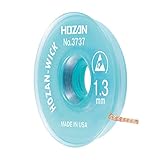 ホーザン(HOZAN) ハンダ吸取線 ウィック ソルダーブレイド 線幅1.3mm  全長1.5ｍ  NO.3737