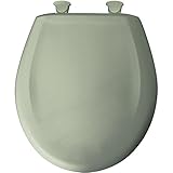 Bemia|#Bemis 200SLOWT 095 Slow Close Sta-Tite Round Closed Front Toilet Seat, Bayberry, [並行輸入品]