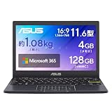 ASUS ノートパソコン Vivobook Go 12 E210KA 11.6型 インテル N4500 メモリ4GB eMMC 128GB Windows 11 Sモード バッテリー駆動 9.2時間 重量1.088kg Wi-Fi 6 ピーコックブルー E210KA-N441BWS/A