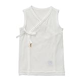 ホットビスケッツ(MIKIHOUSE HOT BISCUITS) メッシュ天竺 ノースリーブ短肌着（70-2106-617） 50cm 白（01）