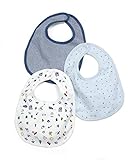 Mamas&Papas(ママス&パパス) のりものビブ 3枚組 100% コットン 【正規代理店取扱商品】