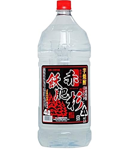 Amazon.co.jp: 井上酒造 爽 飫肥杉ペット [ 焼酎 20度 宮崎県 4000ml