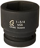 Sunex 556 1 Drive Standard 6 Point Impact Socket 1-3/4 [並行輸入品]