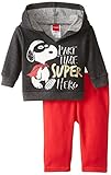 Peanuts SHIRT ベビー・ボーイズ カラー: レッド